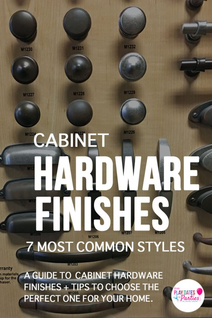 Chrome, brass, polished nickel, satin nickel, antique brass, oil-rubbed bronze, and matte black...the choices are overwhelming. Learn the difference between cabinet hardware finishes. Plus get tips to help you make the right decision for your home decor and design style. 