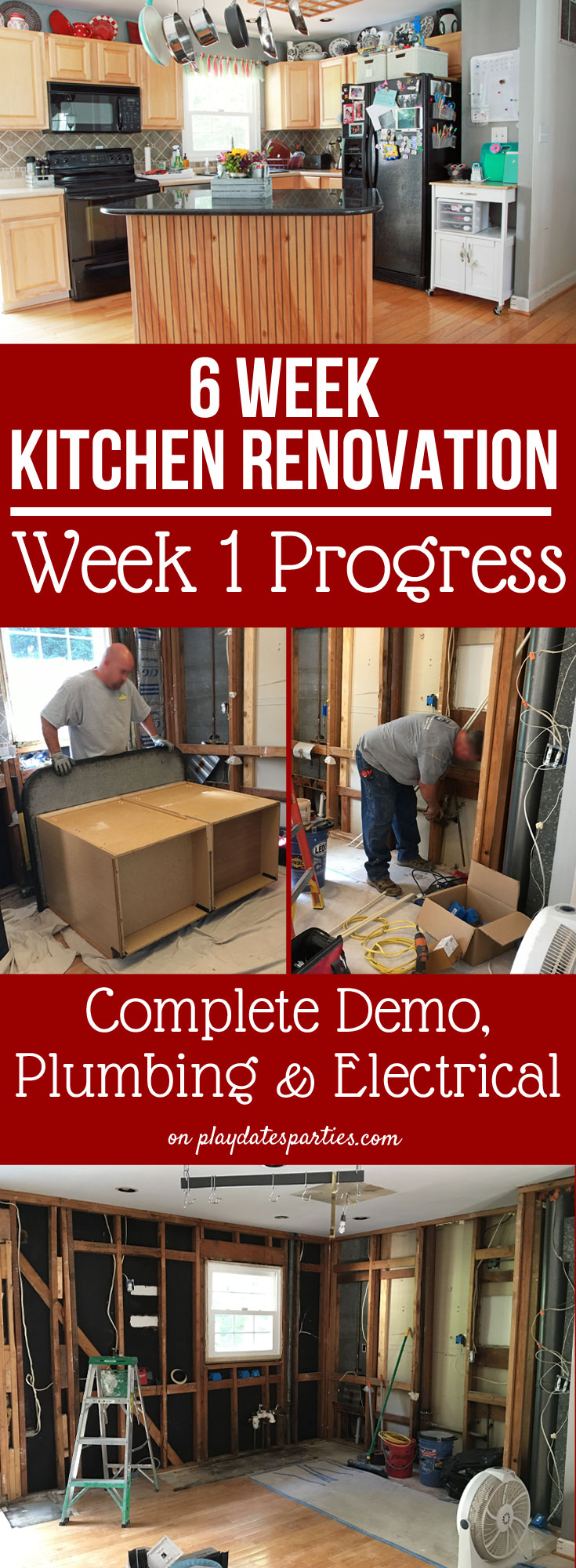 Last minute renovations often mean you don't have time to completely figure out your dream home kitchen design plan. But you may be more prepared than you think. Take a look at the week 1 progress of our kitchen renovation, and find out how we made all our major design decisions with just 3 days notice!