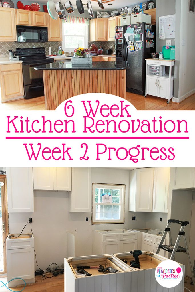Sometimes kitchen renovation design changes have to happen. Find out how to stay on track so you still end up with your dream kitchen. Plus, take a look at how much can happen in only two weeks of renovations! 