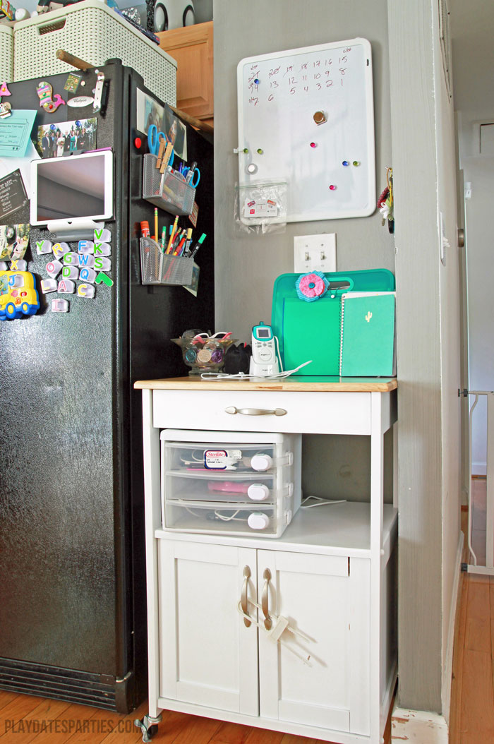 Small white kitchen before and after