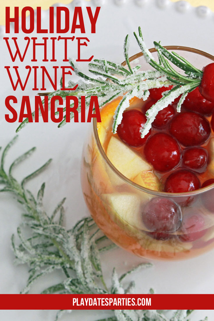 Easy Christmas Sangria Recipe with Red Wine