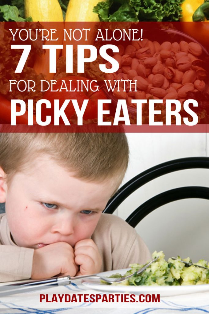 As a mom with a picky toddler, I was nearly out of ideas. Every night was a new dinner drama with our picky eater, until we started to incorporate this list of 7 tips to get past the picky eater problems. Now, our kids are learning to love healthy food even some adults won't eat, and meals are much nicer.  #pickyeating #momtips #motherhood #parenting #kids #toddlers #pickytoddler