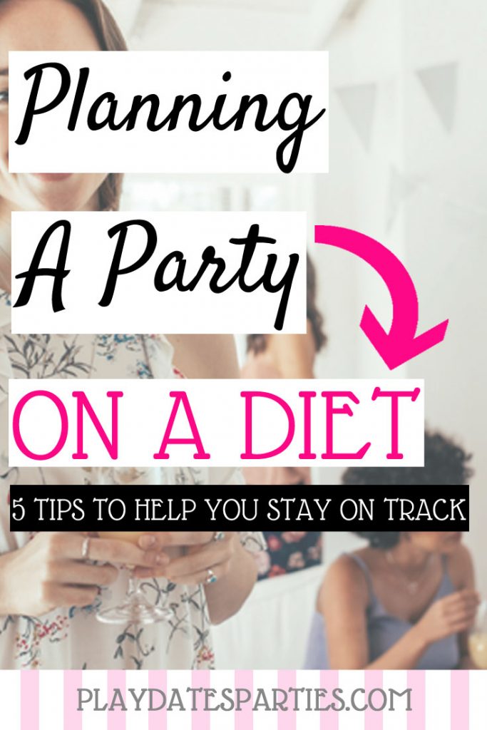 Staying healthy is hard enough day-to-day, but planning a party on a diet is just plain stressful. Here are 5 tips for #party hosts to stay on track and make the best of their #healthy #recipes. #party #diet