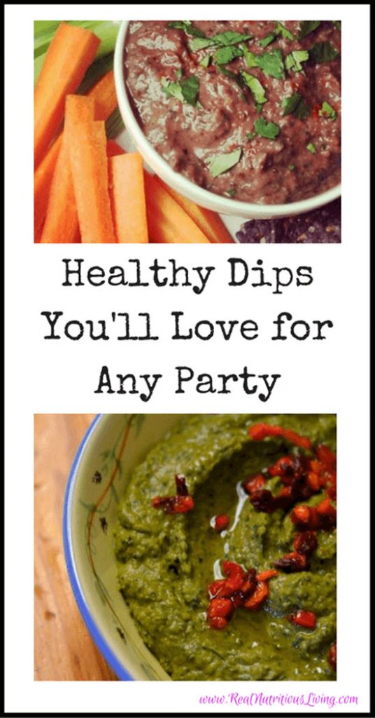 Vegan Appetizer Recipes: Two Vegan Dips for Any Party at Real Nutritious Living