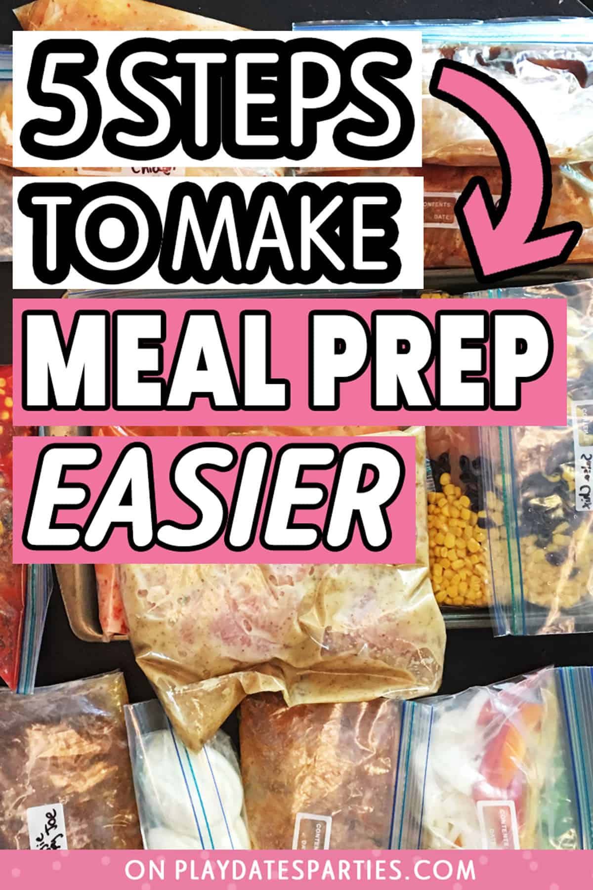 Meal Prep for Beginners | 5 Steps to Making Meal Prep Easier