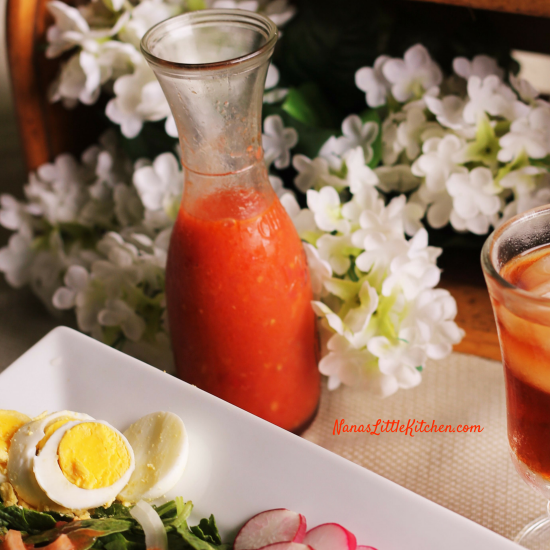 Zesty Tomato Vinaigrette by Nana's Little Kitchen