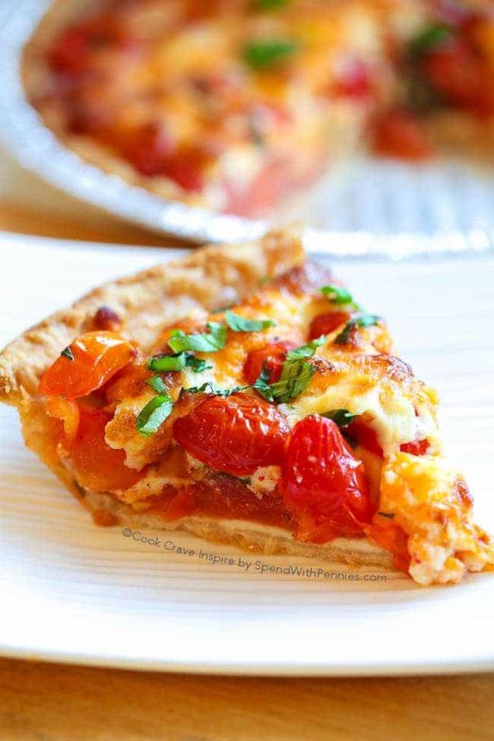 Tomato Pie by Spend with Pennies