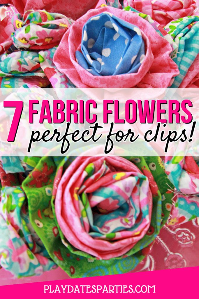 how to make handmade flowers from fabric