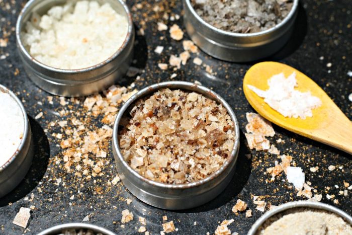 Flavored Salts -An easy guide to save money and make your own from Looney For Food.