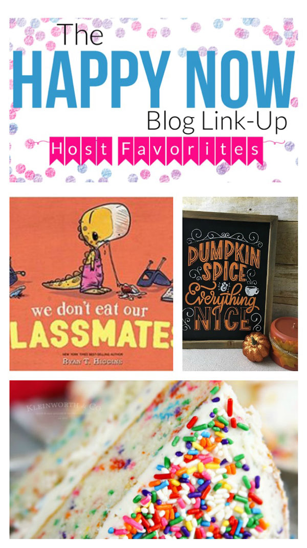 Looking for more happy in your life? Share your own happy posts and see those of others at the Happy Now Link Up every Tuesday through Saturday.
#bloggingtips #linkparty #linkup #blogging