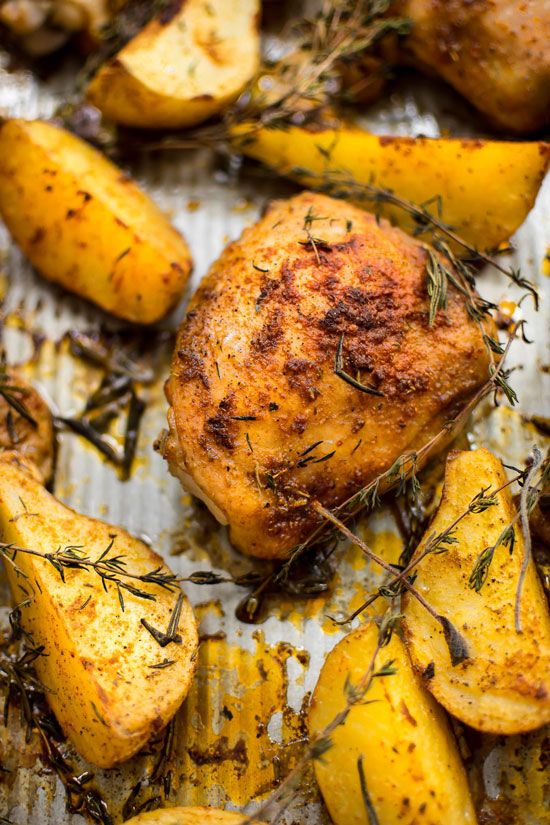 Sheet Pan Recipes: Chicken and Potatoes