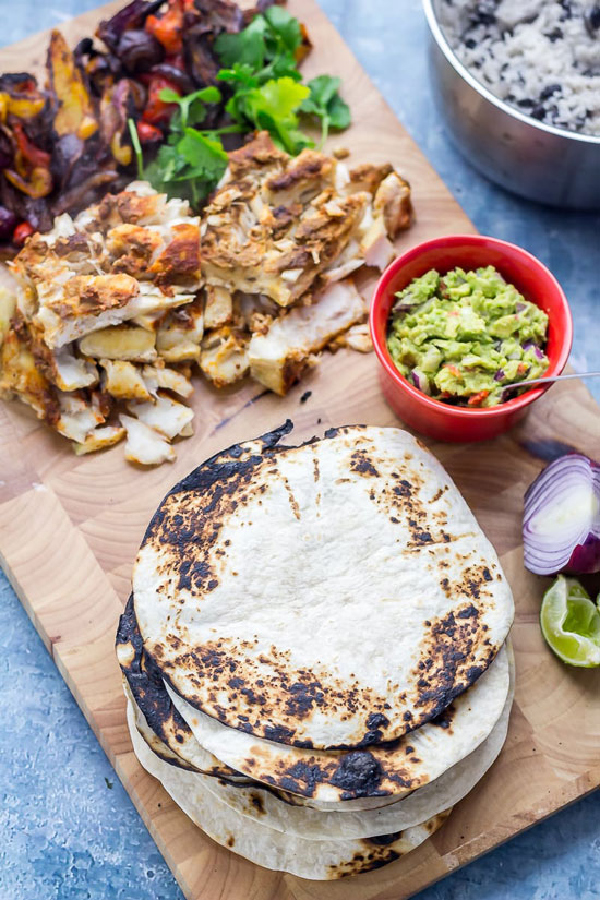 Sheet Pan Fish Tacos