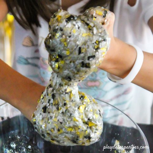 Clear Slime Recipe (No Borax) for New Year's Eve