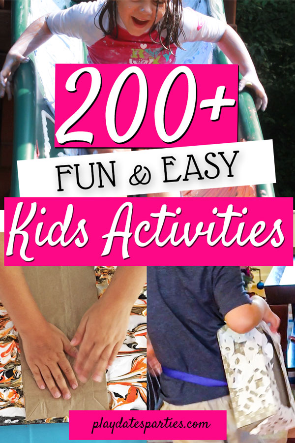 Want to keep the kids busy and happy? Here’s where you’ll find LOADS of kids crafts and kids activities for the whole year. Including indoor winter boredom busters and party games, fun outdoor activities for a summer at home, teaching kids about cooking and food, and tons of other cheap and easy DIY ideas.