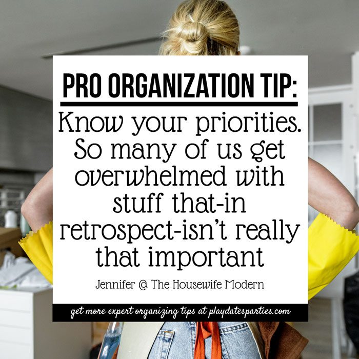 It's impossible to figure out how to get motivated to clean when overwhelmed by mess if you don't have your priorities figured out first.