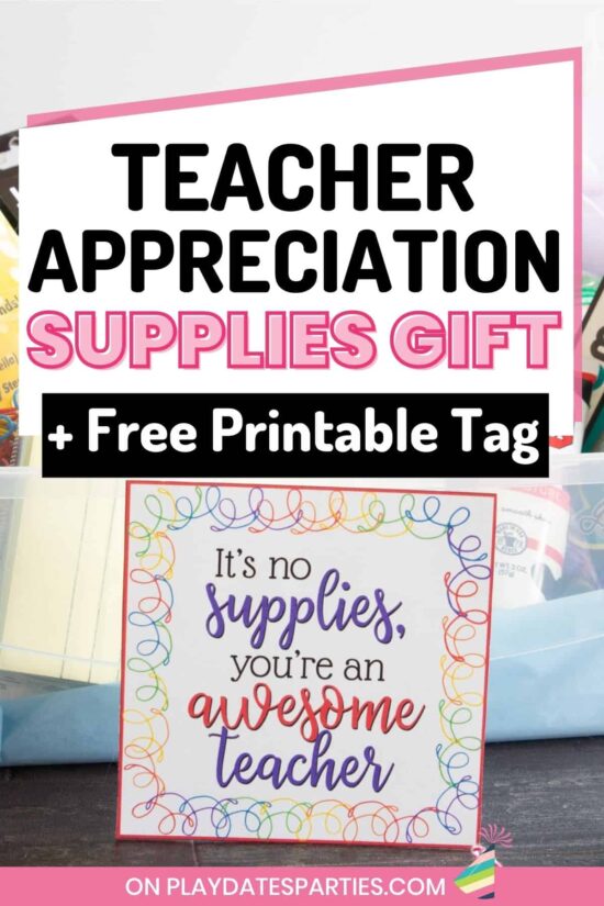 Free Teacher Appreciation Printables (+ Supplies Teachers Need)
