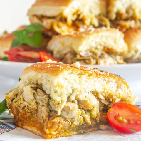 Chicken Pesto Sliders