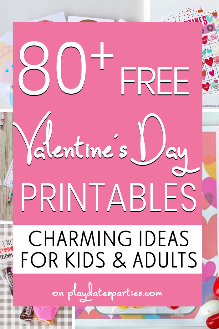 19 Printable Valentines Cards For Kids To Pass Out - Simple