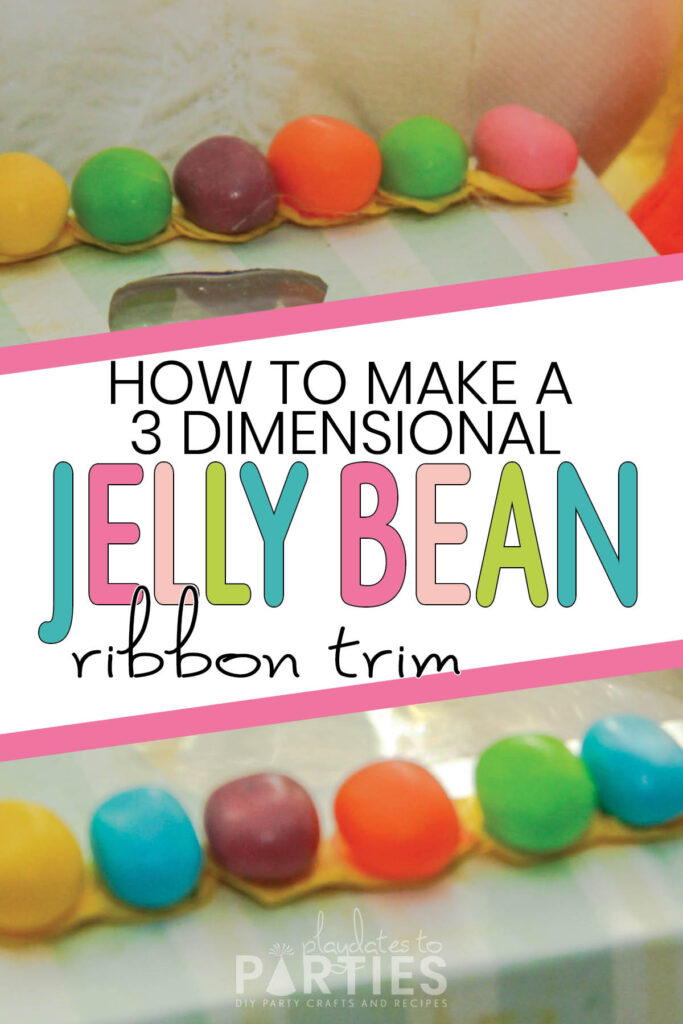 How To Make A 3d Jelly Bean Ribbon Trim