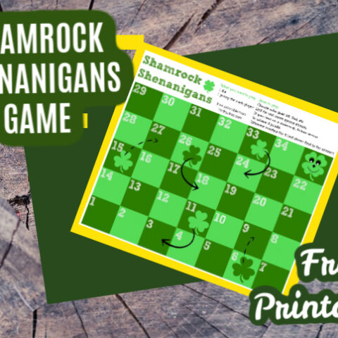 Image for Free Printable Shamrock Shenanigans Game