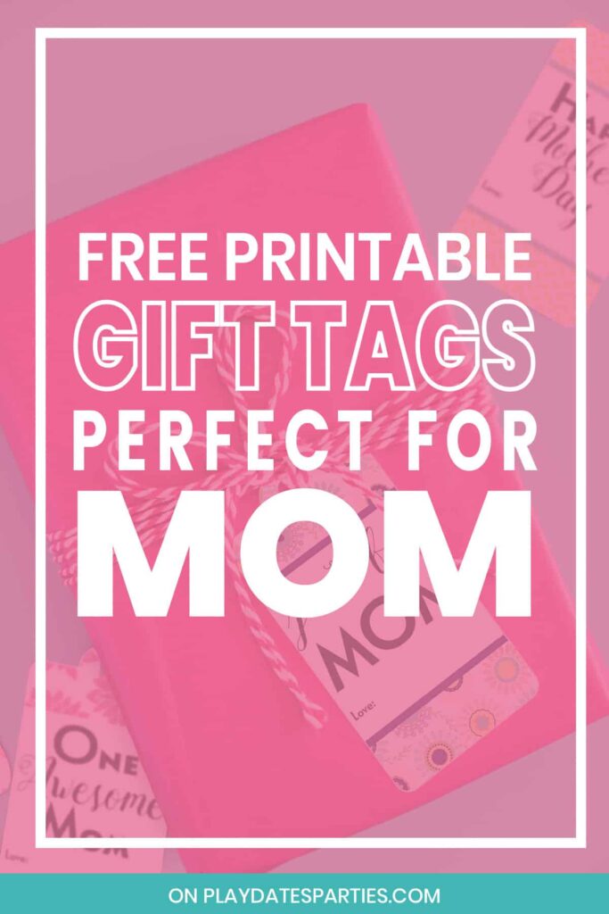 Why I Give My Kids Gifts On Mother's Day (Free Mother's Day Gift Tag) 