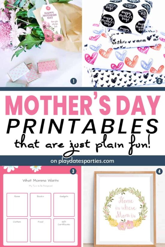 30+ Free and Totally Awesome Mother's Day Printables