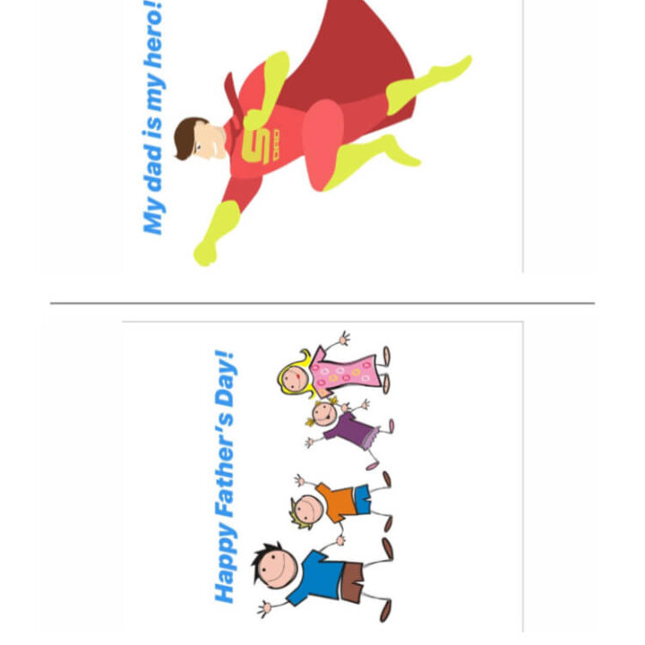 Image for 20 Free Father’s Day Printable Cards And Crafts!