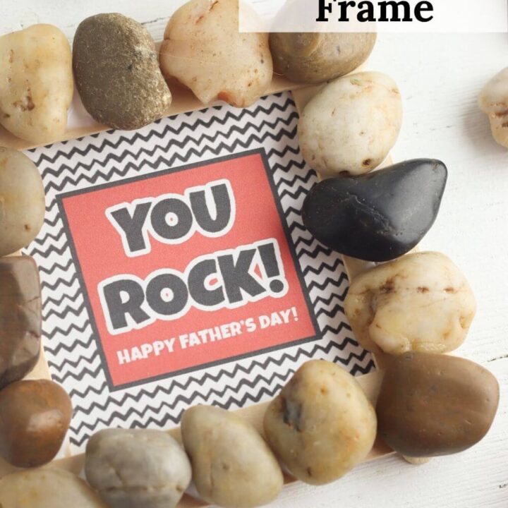 Image for DIY Dad Rocks Card and Frame