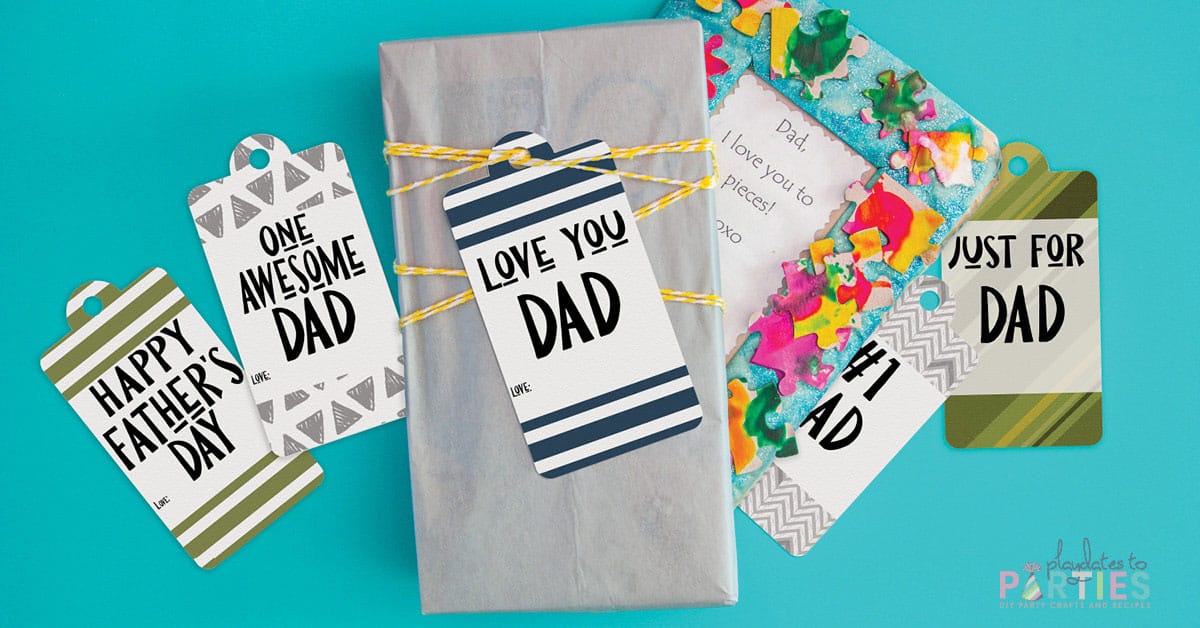 printable father's day gift tags