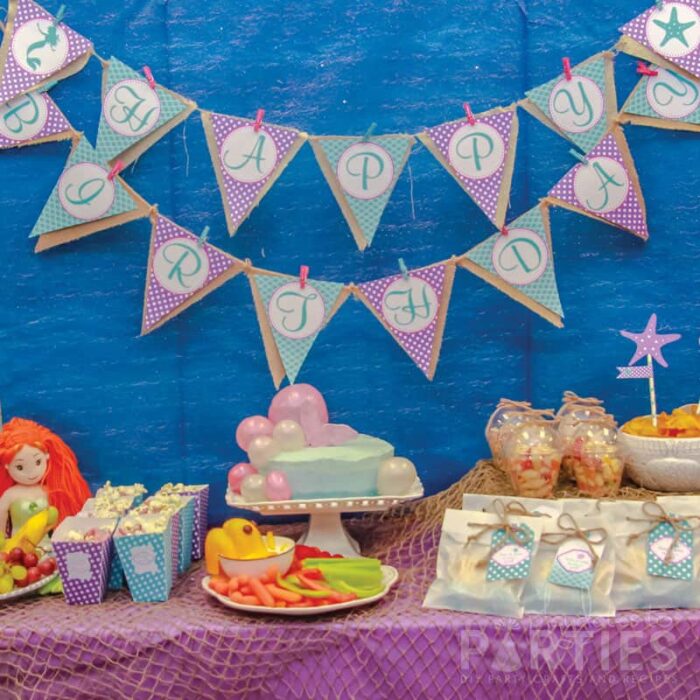 Mermaid party decorations