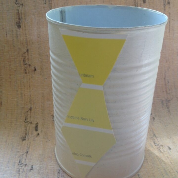 Image for Father's Day Craft: Paint Chip Tie Pen Holder