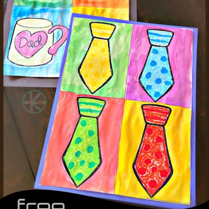 Image for Andy Warhol Fathers Day Craft