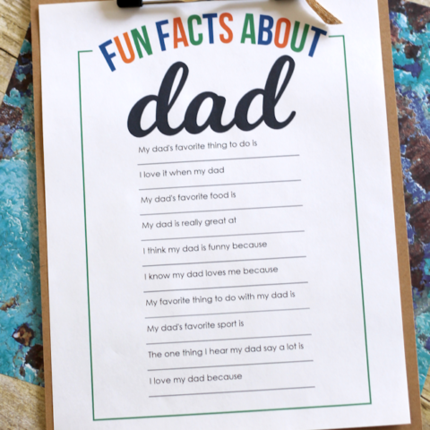 Image for Fun Facts About Dad