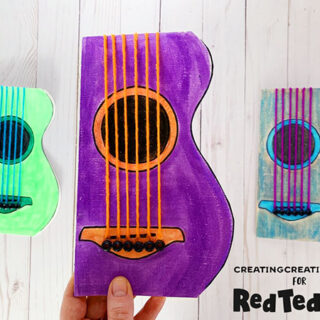 Image for Easy Guitar Father's Day Card