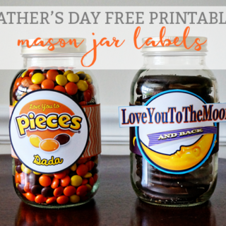 Image for Reese’s and Moon Pie Jar Labels