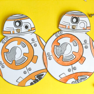 Image for Printable Star Wars Card