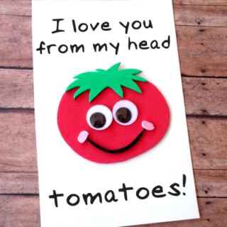 Image for Punny Tomato Card (Printable Template)