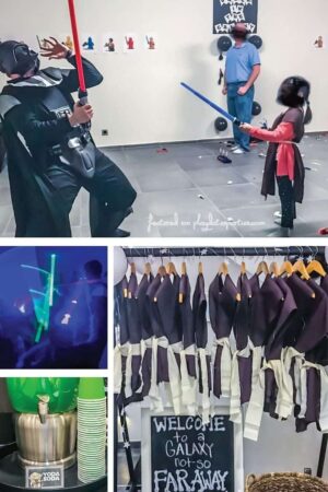 star wars party games food and costumes
