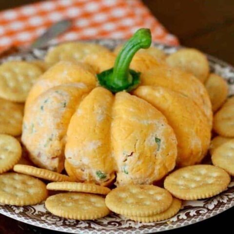 Image for Pumpkin-Shaped Cheeseball