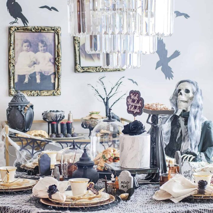 Image for Haunted Mansion Halloween Tea Party Ideas