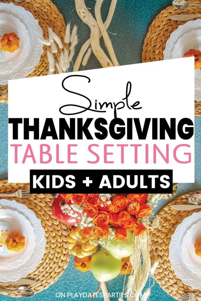 table setting adults