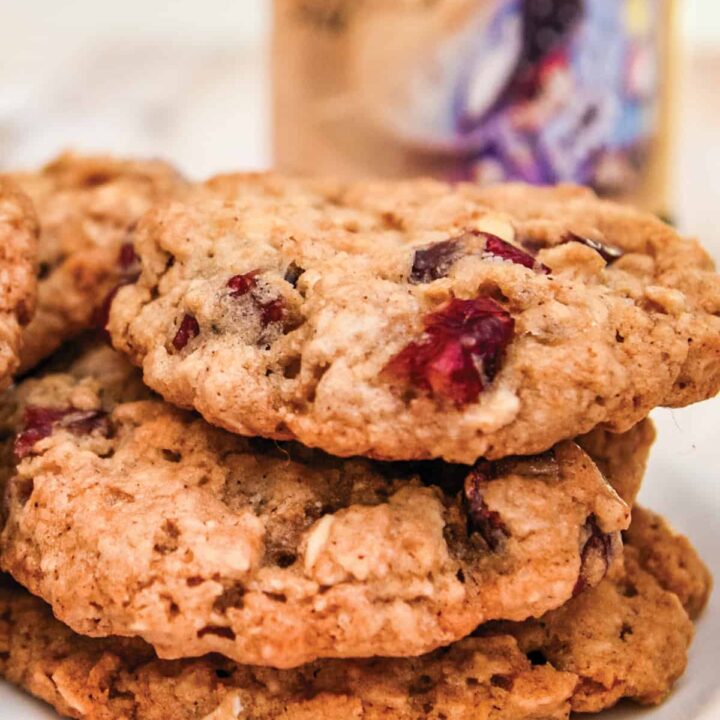 Chewy oatmeal cookies with Beer