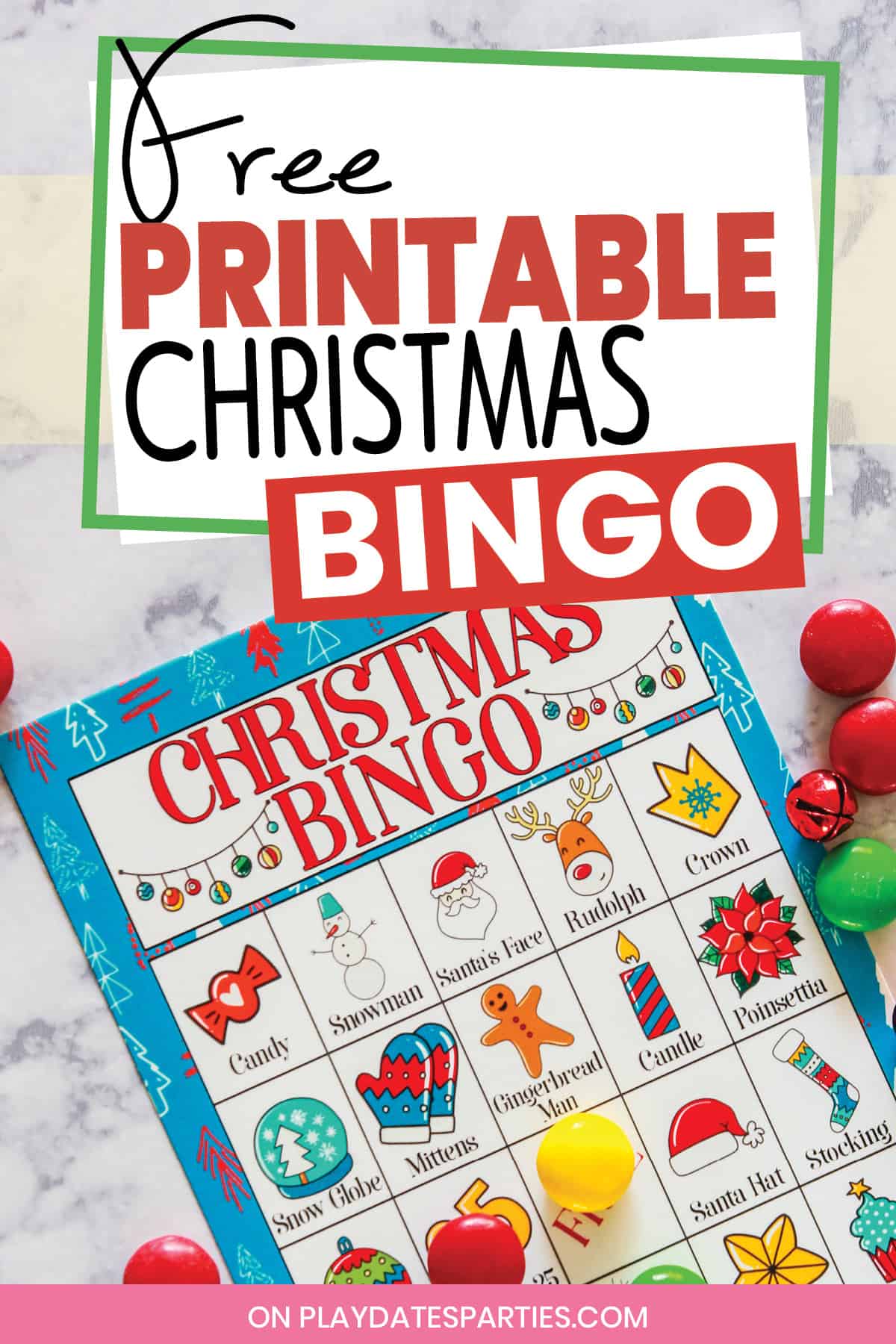  Free Printable Christmas Bingo Cards For Kids 