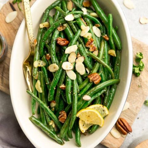 Image for Roasted Green Beans with Balsamic | Holiday Side Dish