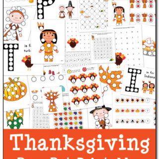 Image for Thanksgiving Do-a-Dot Printables