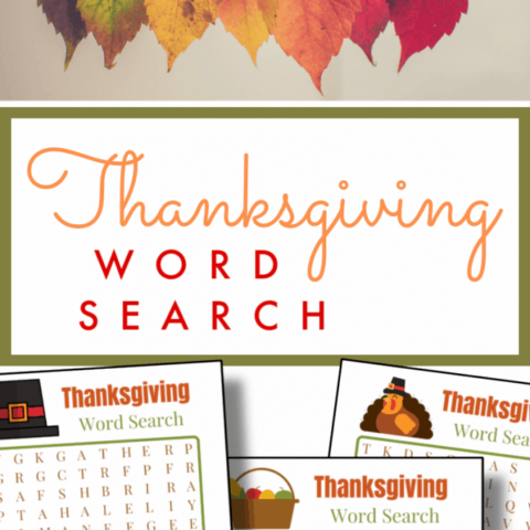 Image for Thanksgiving Word Search