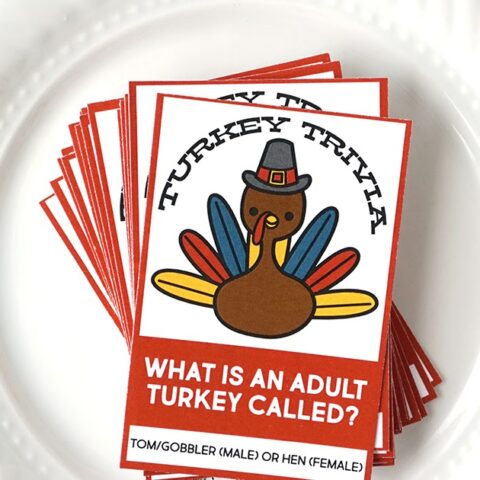 Image for Free Printable Turkey Trivia Cards