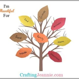 Image for Thankful Tree (Thanksgiving Craft)