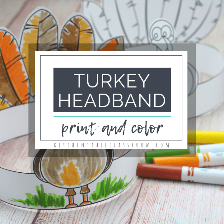 Image for Make Your Own Turkey Headband-A Printable Thanksgiving Craft