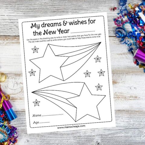 50+ Free New Year's Eve Printables to Ring in 2021